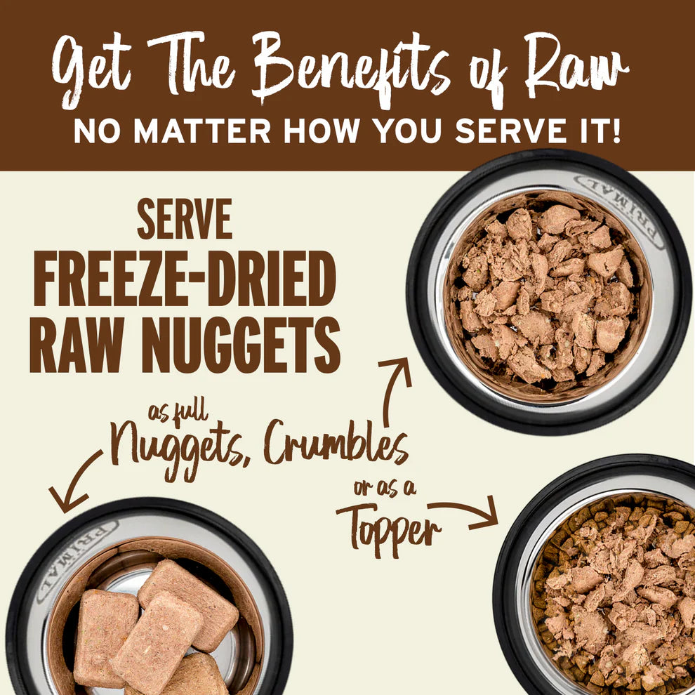 Prima Freeze-Dried Raw Nuggets Lamb Recipe Dog Food 30oz