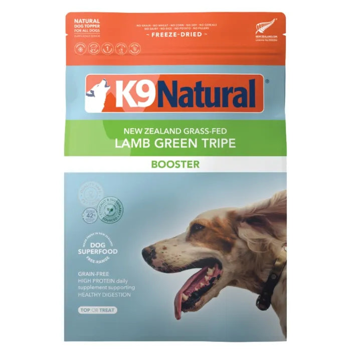 K9 Natural Freeze-Dried Dog Booster - Lamb Green Tripe 200 g