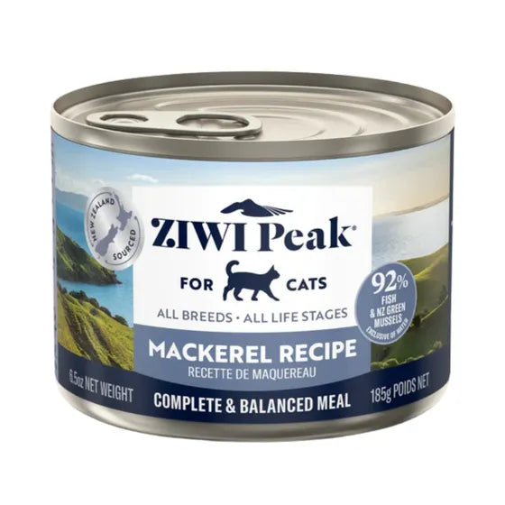 ZIWI Mackerel Wet Cat Food 185g