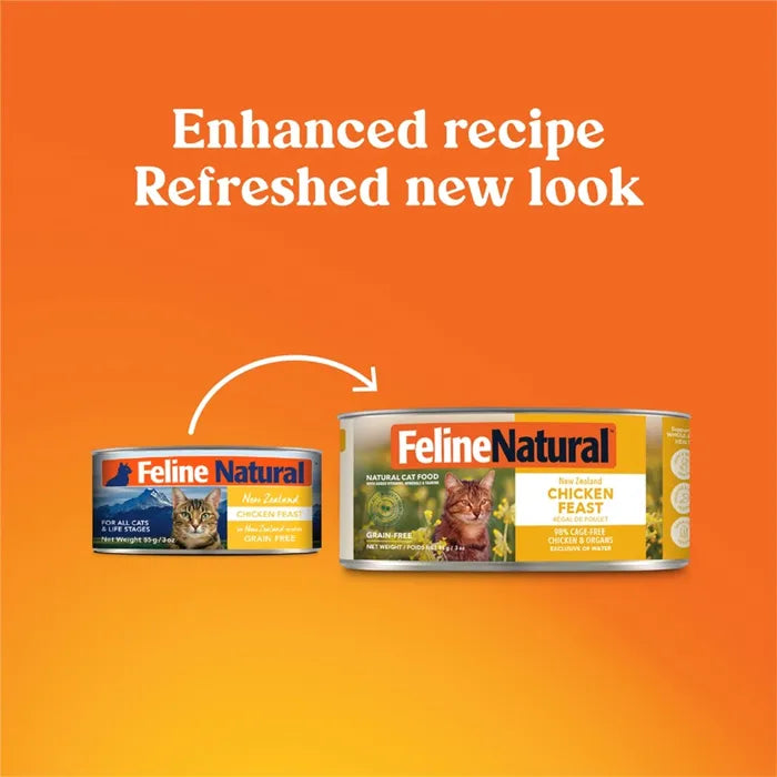 Feline Natural Canned Cat Food - Lamb Feast 170 g