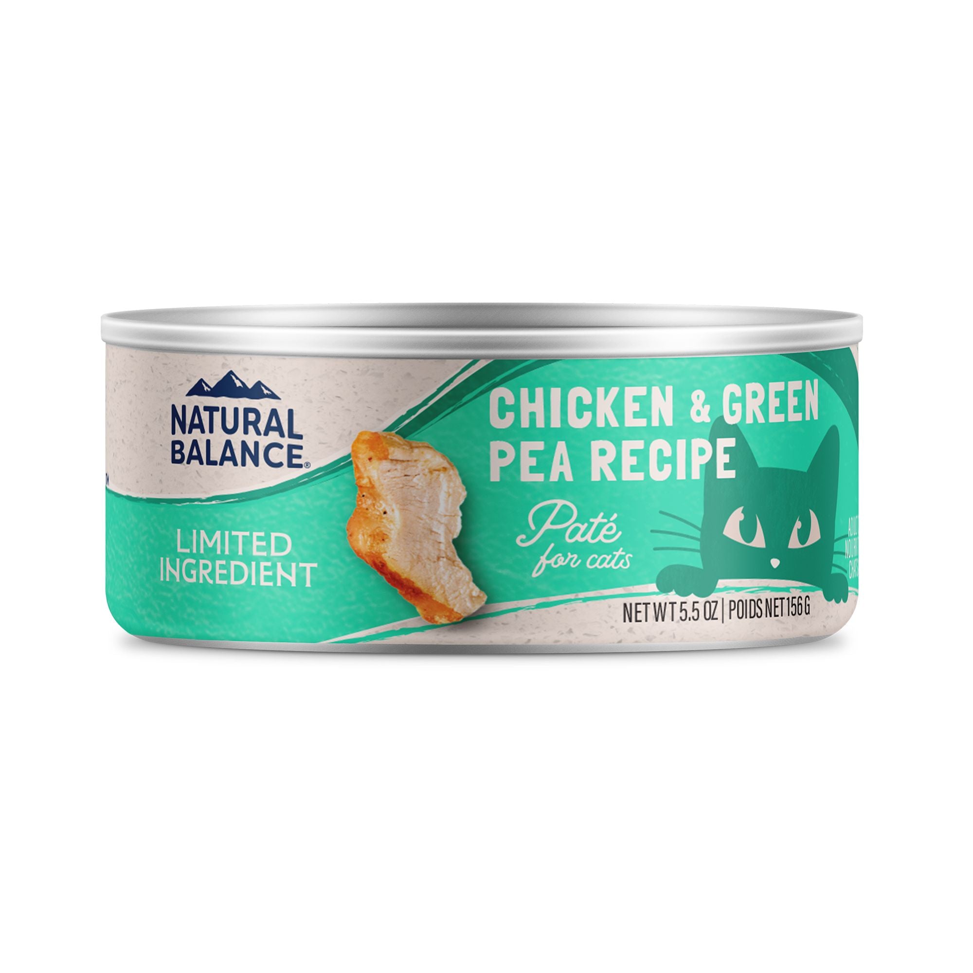 Natural Balance Cat LID Chicken & Green Pea Formula Cans 5.5oz