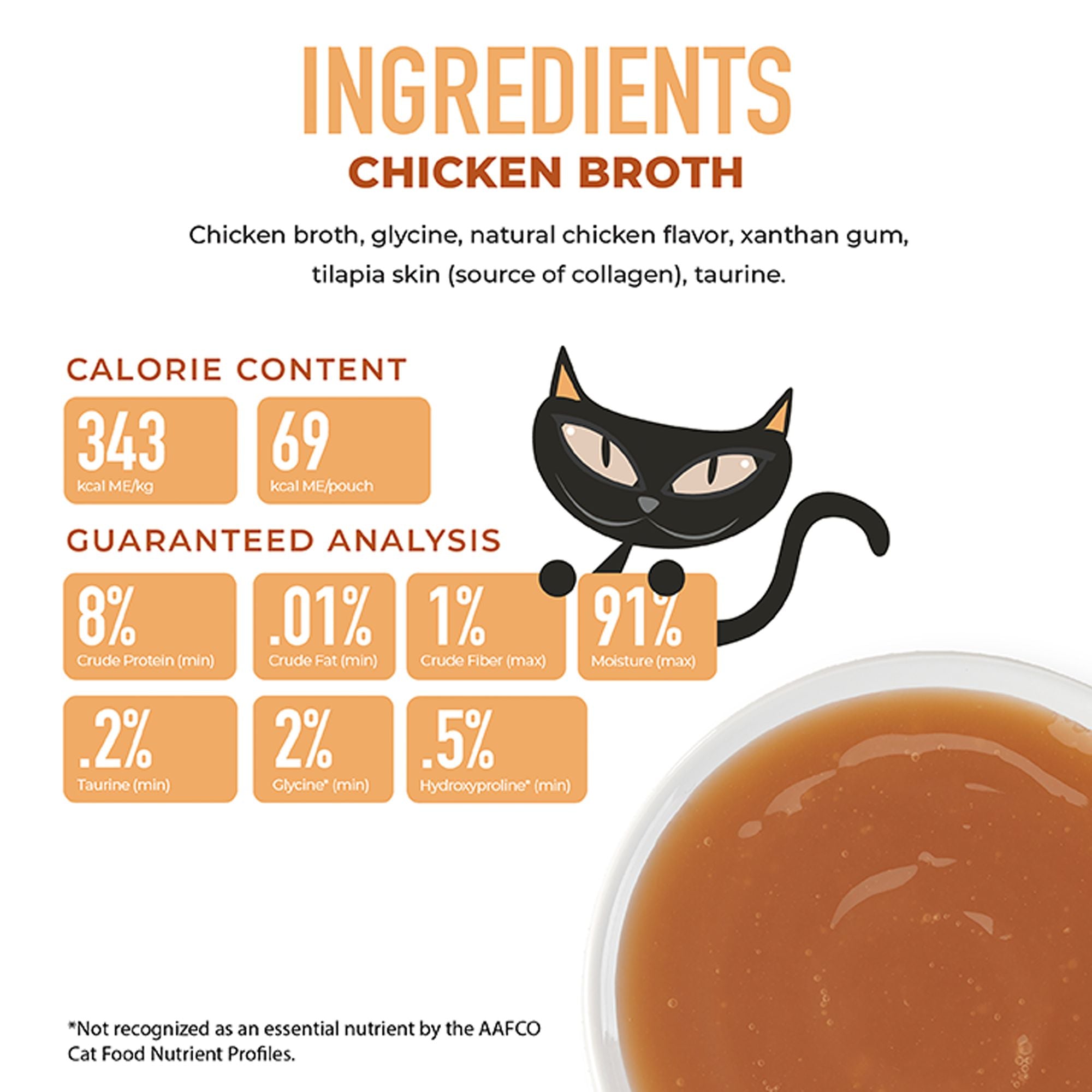 Tiki Cat Born Carnivore Broths Chicken Broth Wet Cat Food Topper 7 oz