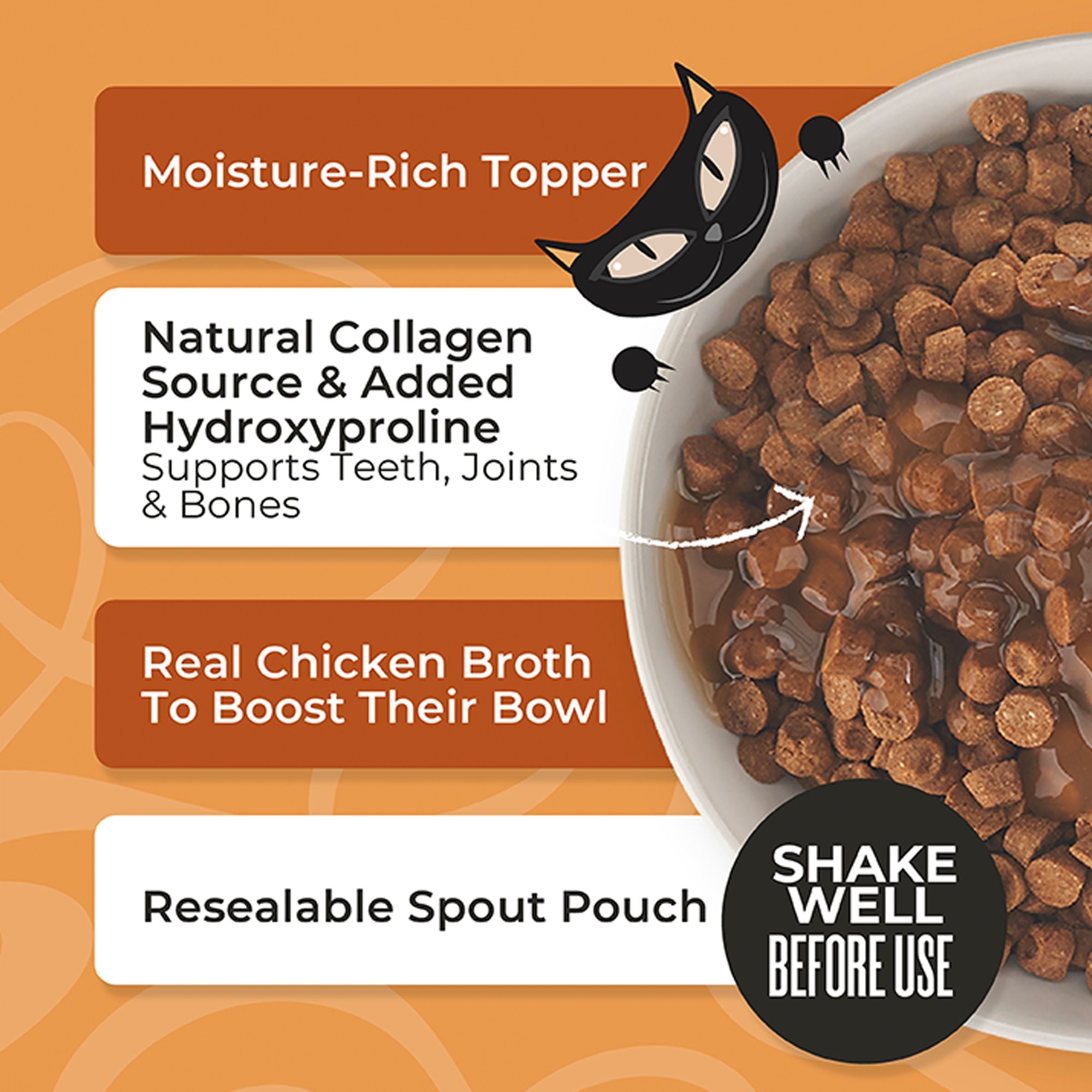 Tiki Cat Born Carnivore Broths Chicken Broth Wet Cat Food Topper 7 oz