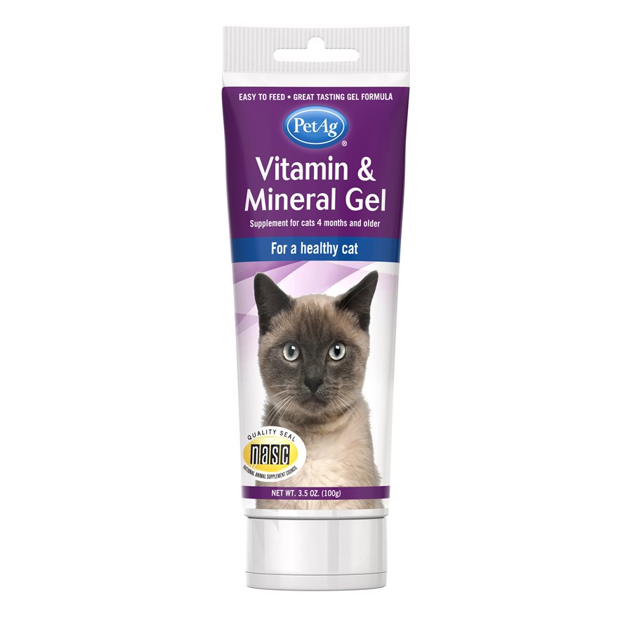PetAg Vitamin & Mineral Gel for Cats 3.5oz