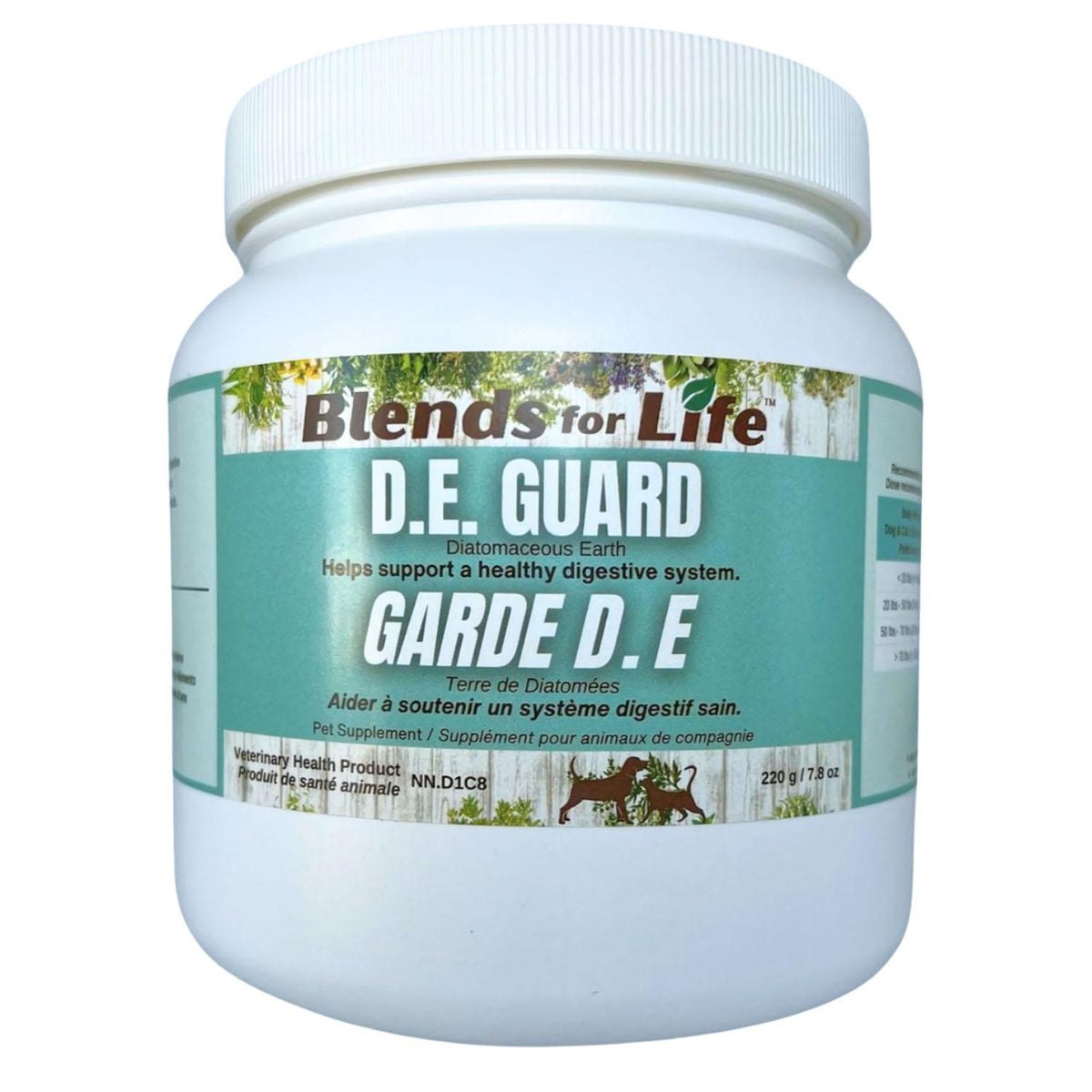 Blends for Life D.E. Guard Pet Supplement 220g