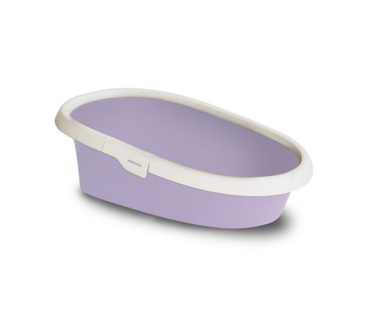 Bergamo Minou Litter Box - Lilac, Large 58x39x17cm