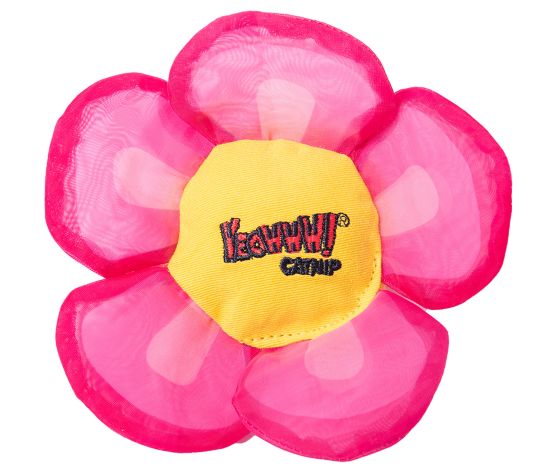 Ducky World Catnip Toys - Daisy's Flower Tops, Pink