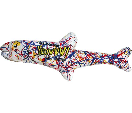 Ducky World Catnip Toys - Fish 11" Multicolor