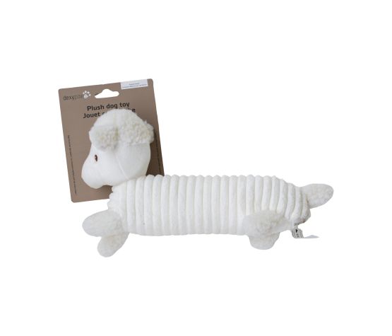 Dexypaws Plush Dog Toy - Sheep 11"