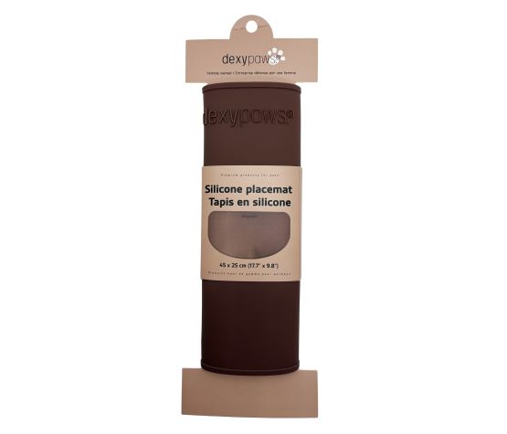 Dexypaws Silicone Placemat - Espresso