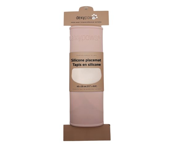 Dexypaws Silicone Placemat - Bush Pink