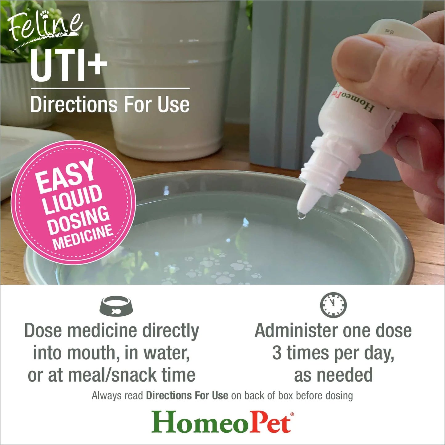 Homeopet Feline UT+ 15ml