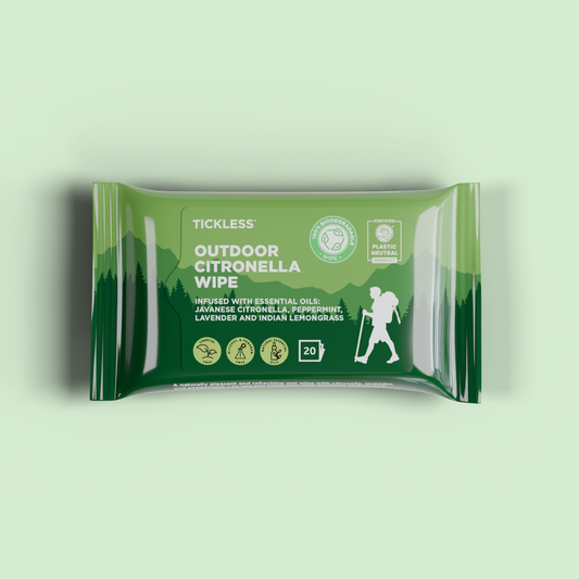 Tickless CITRONELLA SCENTED WIPES (Human)