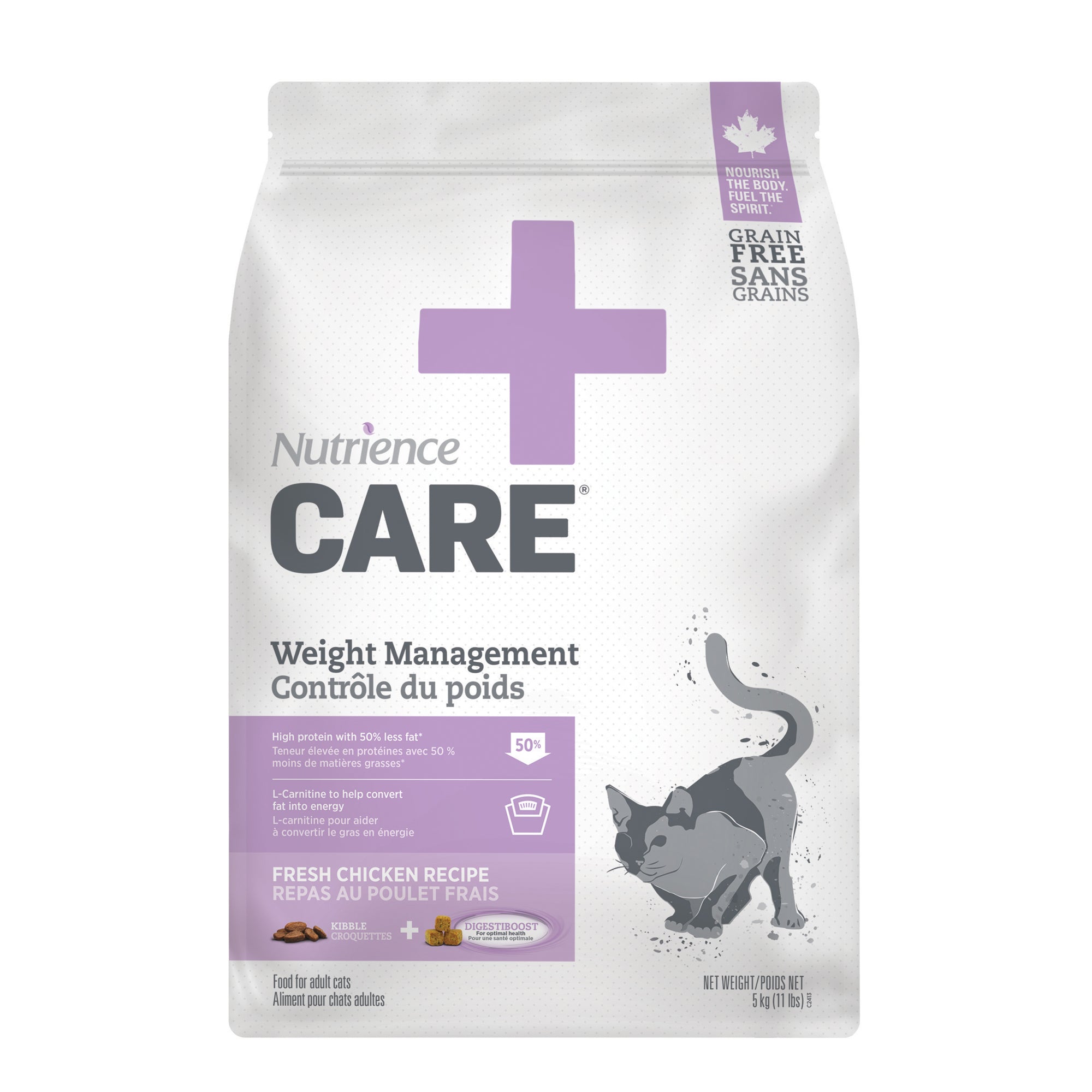 NUTRIENCE CARE CAT FOOD Weight Management 5kg (11lb)