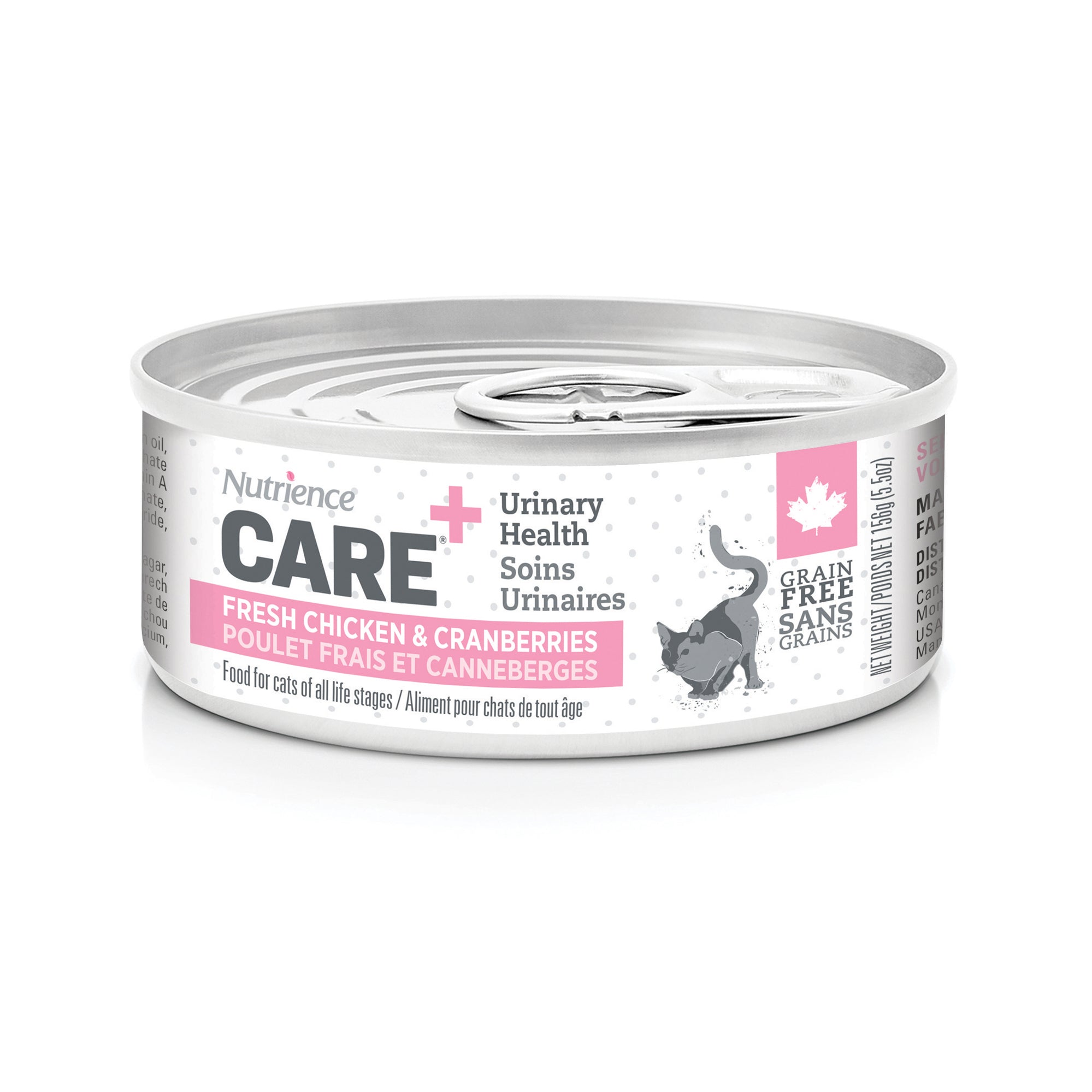 NUTRIENCE CANNED CAT FOOD Care Urinary Health Pate 156g (5.5oz)