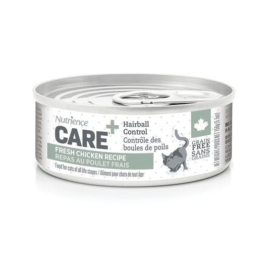 NUTRIENCE CANNED CAT FOOD Care Hairball Control Pate 156g (5.5oz)
