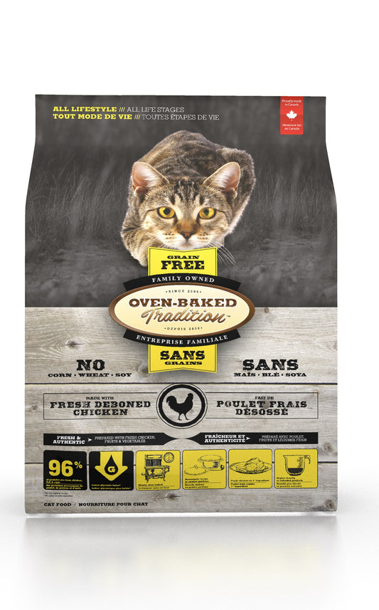 Obt Grain-free Dry Food For Cats - Chicken 10 Lb
