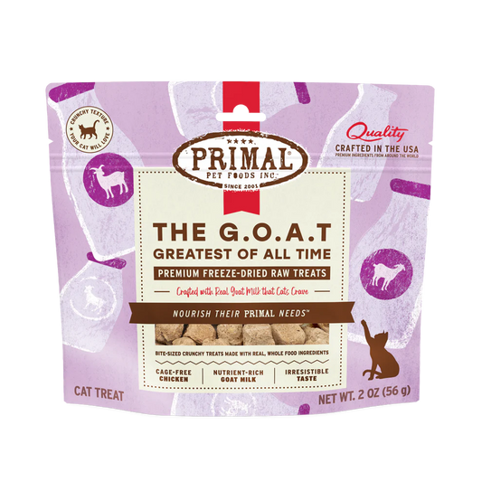 Primal the Goat Chicken Cat Food 2 OZ