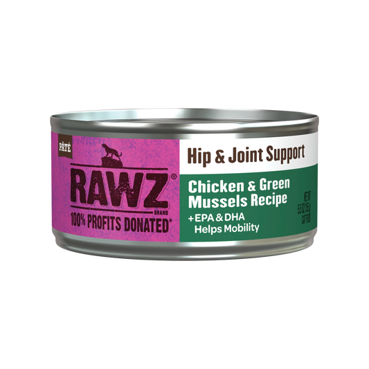 RAWZ Hip & Joint Chicken & Green Mussels Wet Cat Food 5.5oz