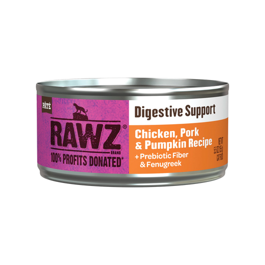RAWZ Digestive Support Chicken, Pork & Pumpkin Wet Cat Food 5.5oz