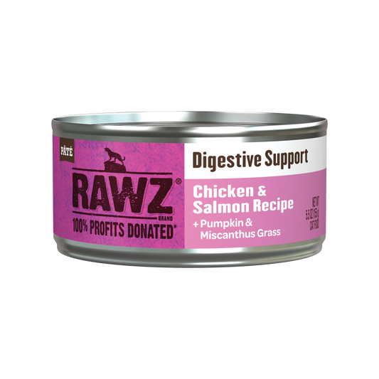 RAWZ Digestive Support Chicken & Salmon Wet Cat Food 5.5oz