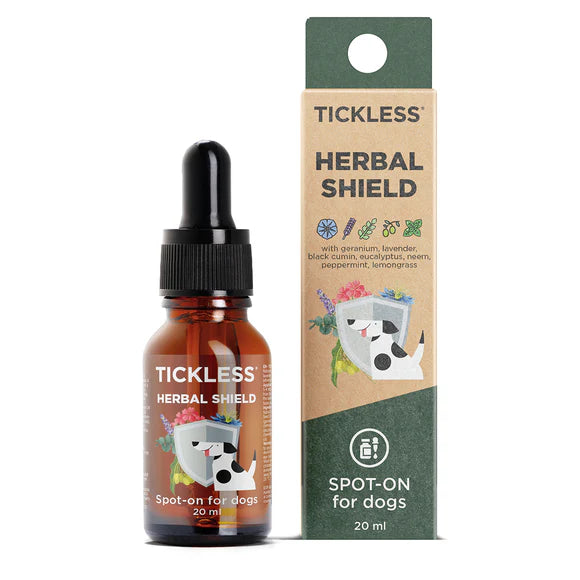 Tickless HERBAL SHIELD (Spot-on for Dogs)