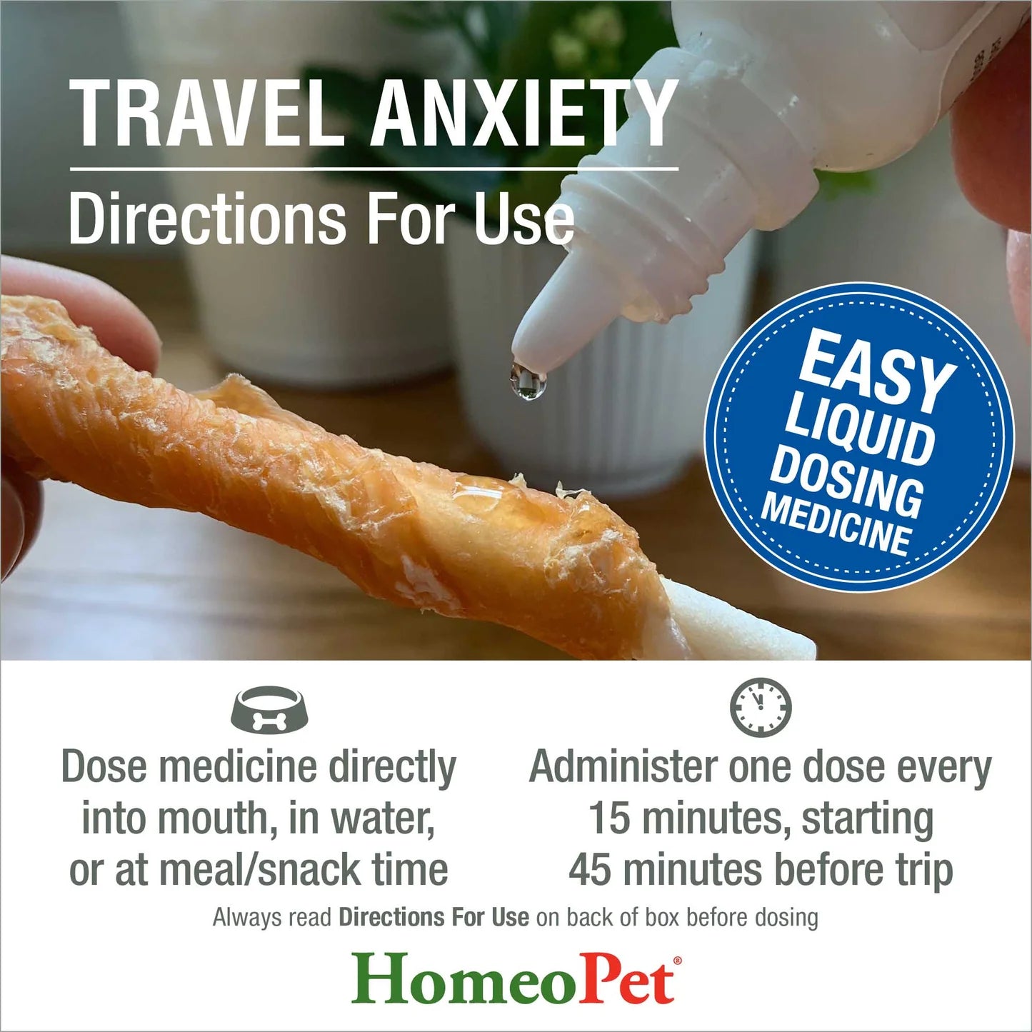 Homeopet Travel Anxiety 15ml