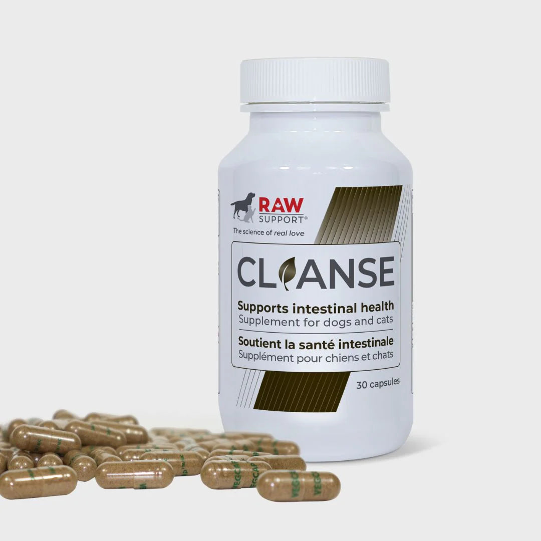 Raw Support Cleanse Natural Supplement 30 Capsules