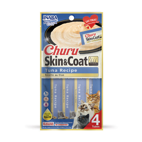 Inaba Cat Churu Skin & Coat (Tuna)