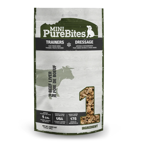 Mini-PureBites Trainers Beef Liver 85 gm