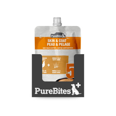 PureBites Plus Squeezables Skin & Coat For Dogs 71 gm