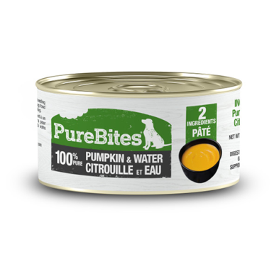 PureBites Pates 100% Pure Pumpkin Wet Dog Food 71gm