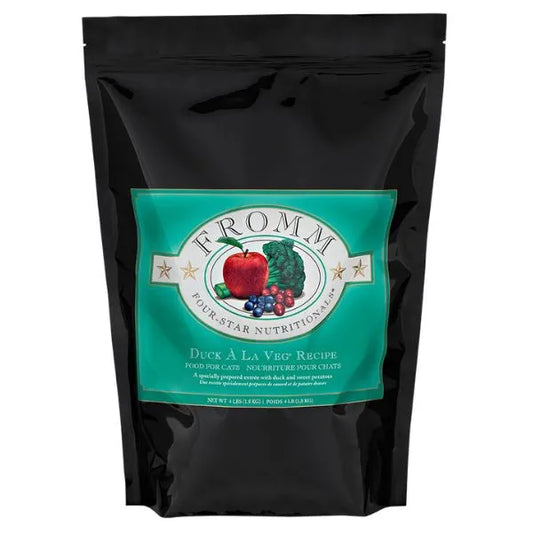 Fromm Four Star Nutritionals Duck a La Veg Recipe Dry Cat Food 10 lb