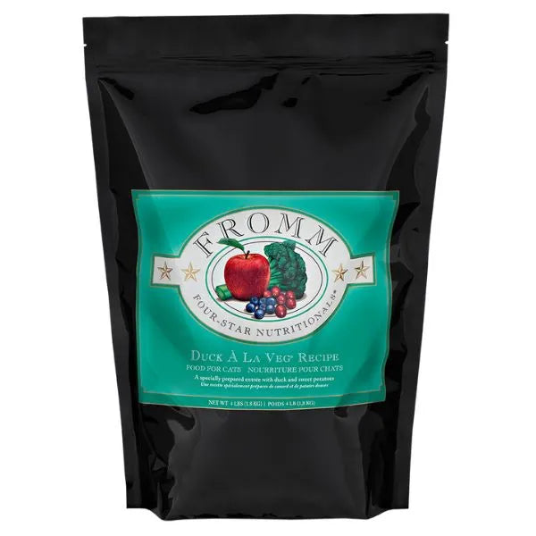 Fromm Four Star Nutritionals Duck a La Veg Recipe Dry Cat Food 10 lb