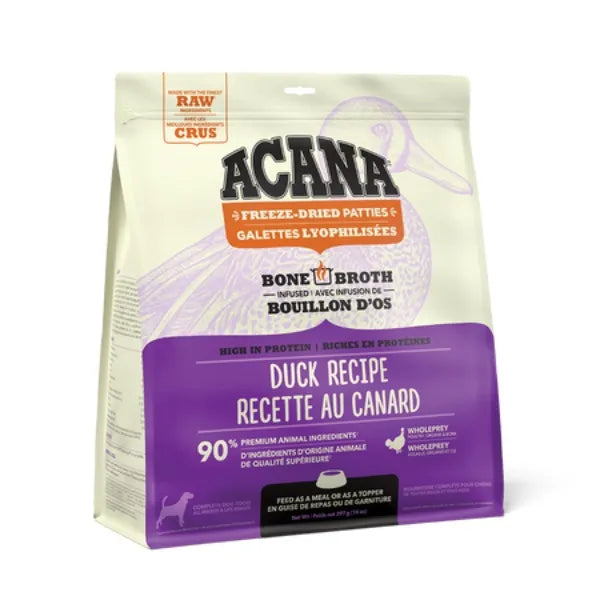 ACANA Dog - Freeze-Dried Food Patties - Duck Recipe 397g