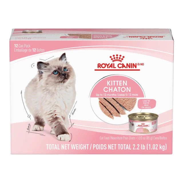 Kitten Loaf In Sauce Canned Kitten Food - 12 can pack, 3 oz