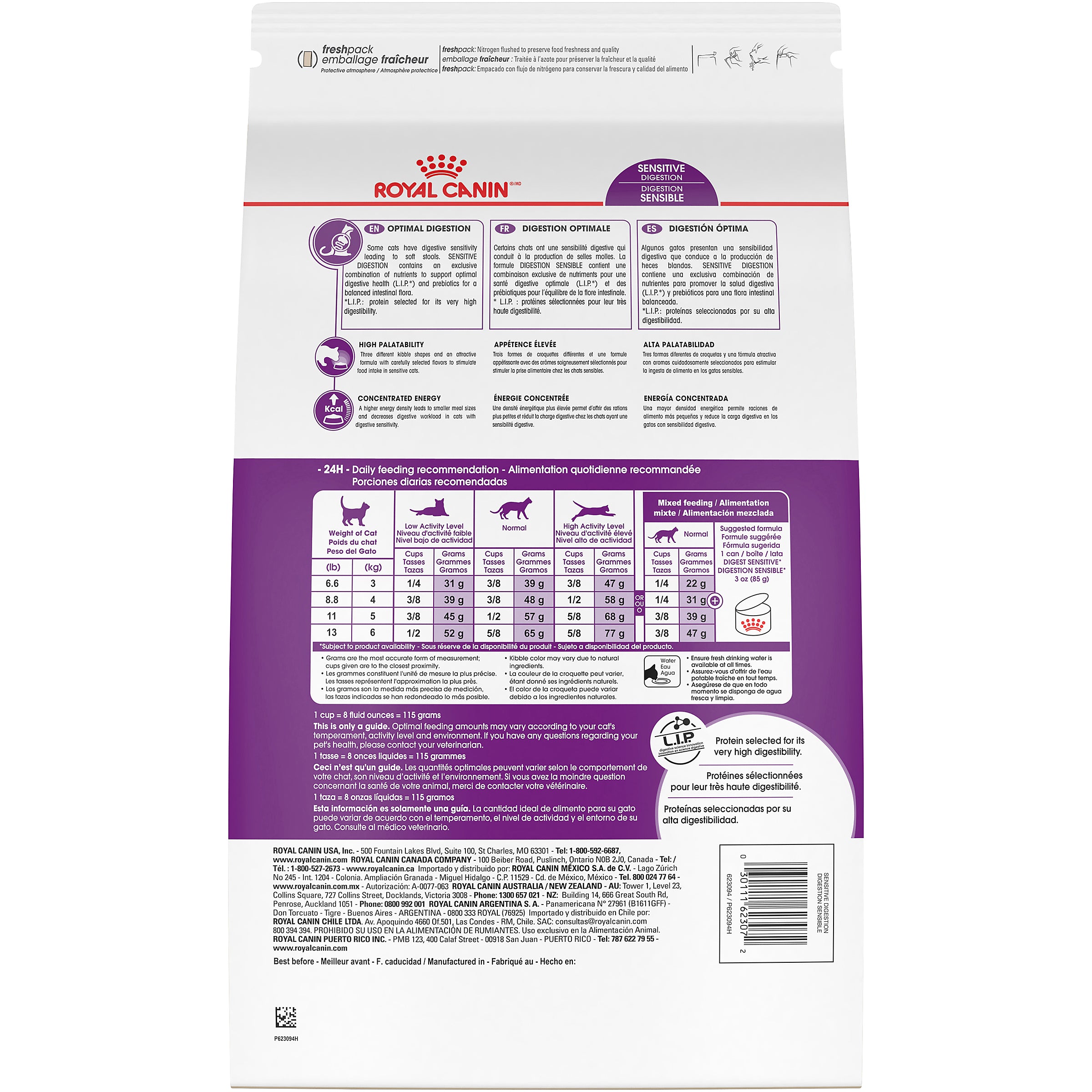 Royal Canin® Feline Health Nutrition™ Sensitive Digestion Dry Adult Cat Food, 15 lb