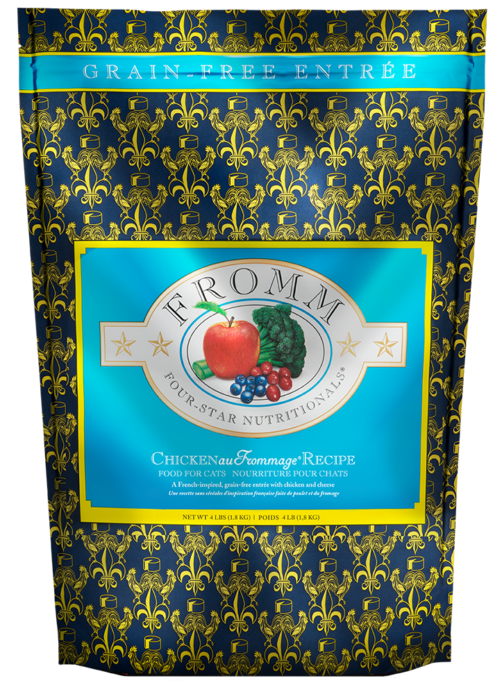 Fromm Four Star Nutritionals Chicken au Frommage Recipe Dry Cat Food 10 lb