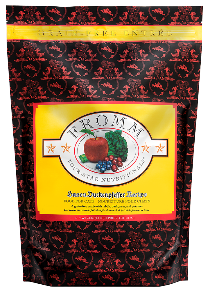 Fromm Four Star Nutritionals Hasen Duckenpfeffer Recipe Dry Cat Food 10 lb