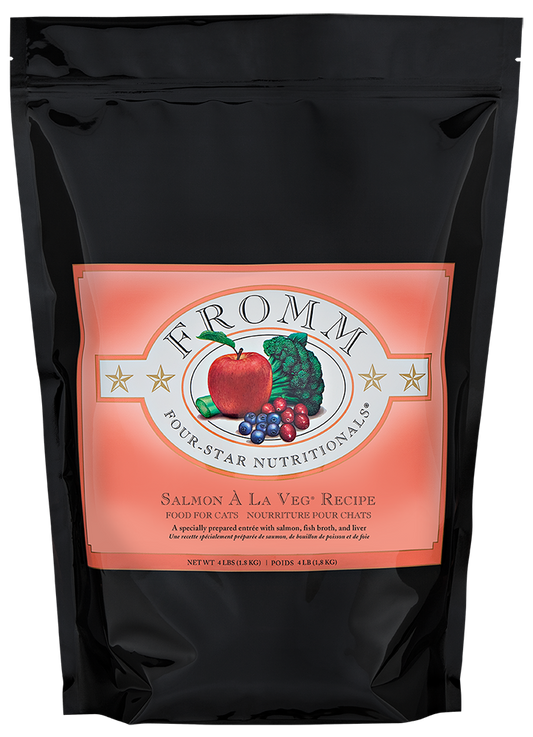 Fromm Four Star Nutritionals Salmon a La Veg Recipe Dry Cat Food 10 lb