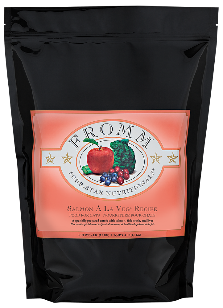 Fromm Four Star Nutritionals Salmon a La Veg Recipe Dry Cat Food 10 lb