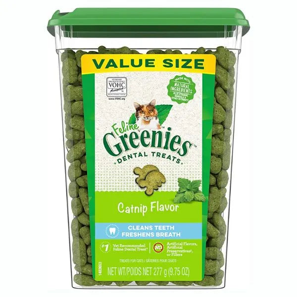 Greenies Feline Catnip Complete Dental Treat 9.75oz