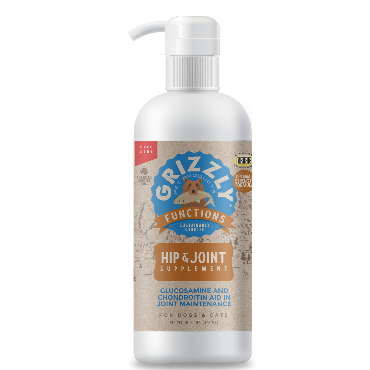 Grizzly Joint Aid Liquid 16oz