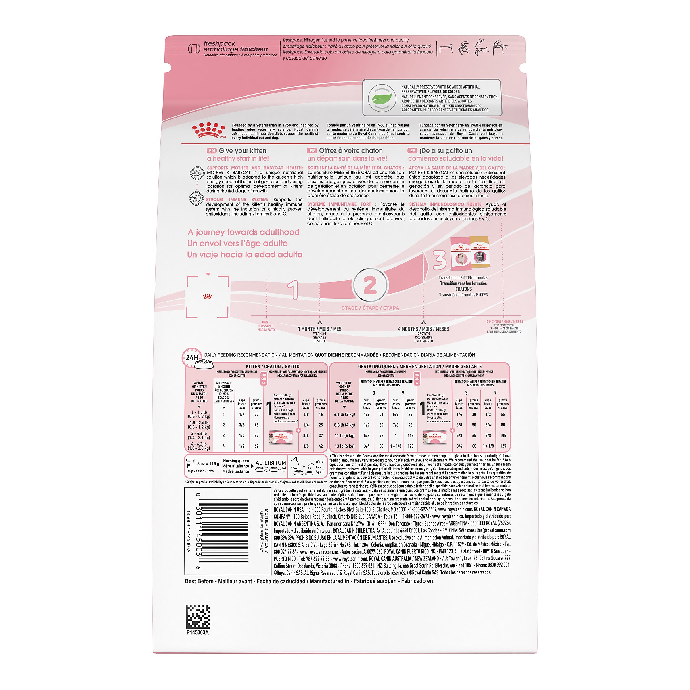 Royal Canin® Feline Health Nutrition™ Mother & Babycat Dry Cat Food, 6 lb