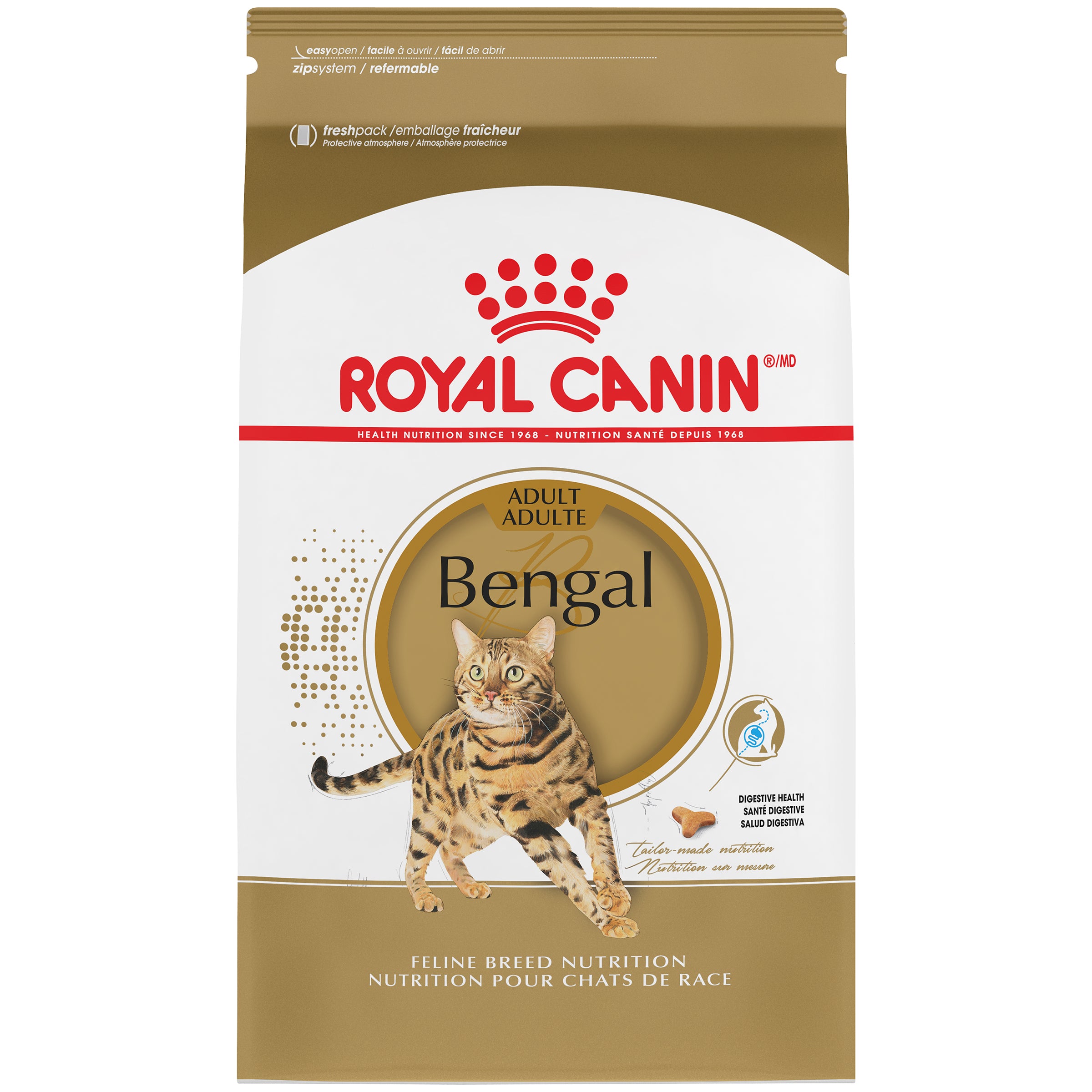 Designed exclusively for purebred Bengals 1 to 12 years old.