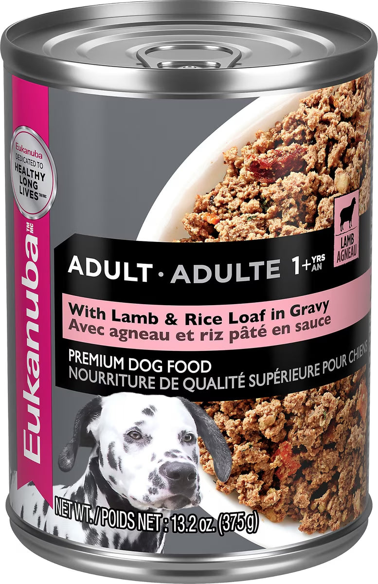 Eukanuba ADULT LAMB & RICE CANNED DOG FOOD 354g