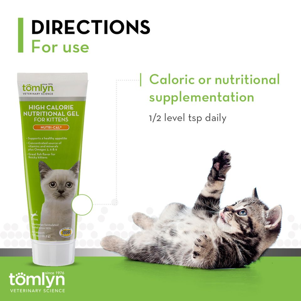 Tomlyn Nutri-Cal High Calorie Nutritional Supplement for Cats 4.25oz