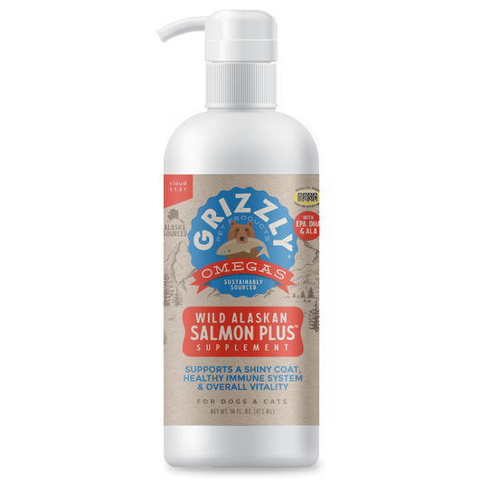Grizzly Salmon Plus Oil 8oz