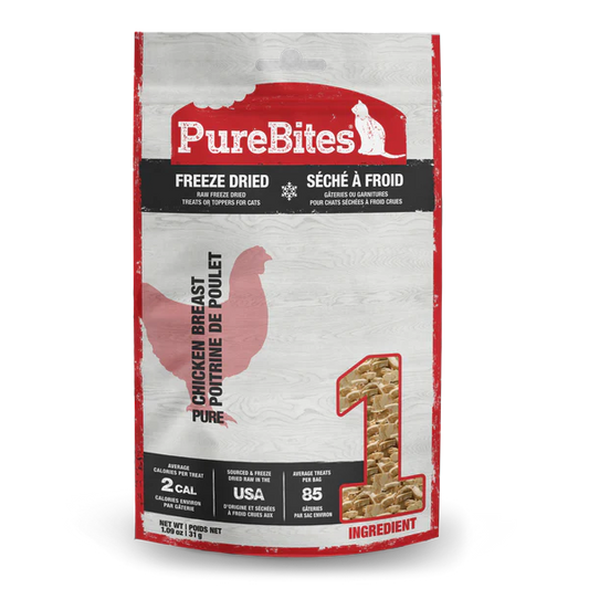 PureBites Chicken Breast Freeze-Dried Cat Treat 31 gm