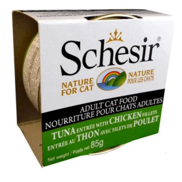 SCHESIR TUNA & CHICKEN FILLETS 85g
